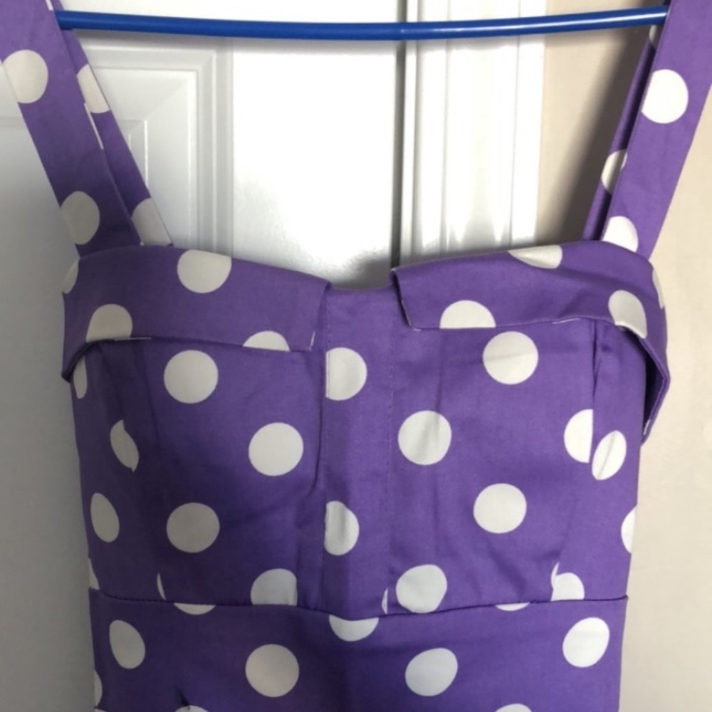 Pin up polka dot dress